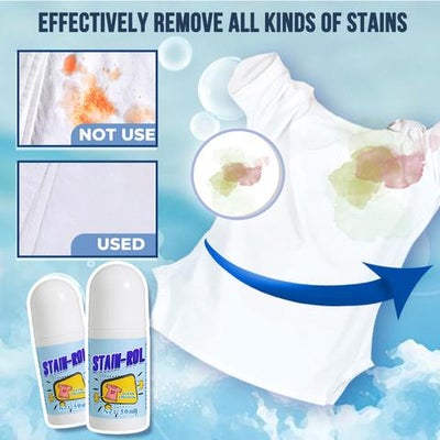 【🔥HOT SALE】Stain Remover Roller-ball Cleaner Removal Pens Portable Decontamination Pen Stain Remover Clothing Cleaning Tools