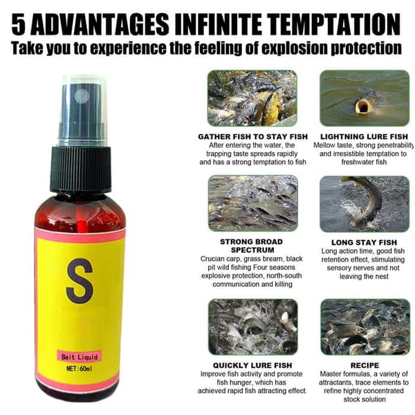 đ„đ„Scent Fish Attractants for Baits - For all types