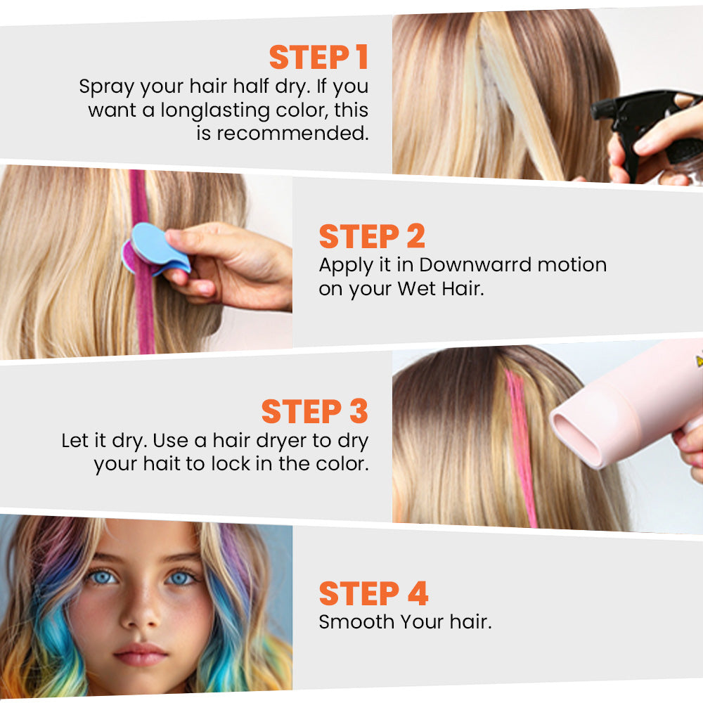 Fivfivgo™ ChromaTint Temporary Hair Chalk