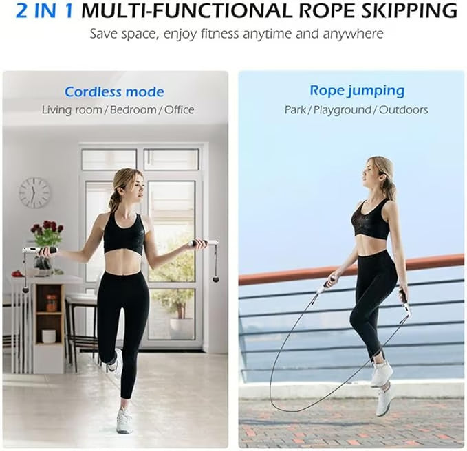 🔥Skipping Rope with Counter (Gravity Ball with/without Rope)