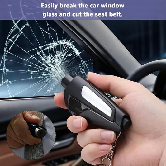 🔥2-in-1 Emergency Window Breaker & Seatbelt Cutter