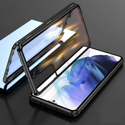 GALAXY S22 SERIES DOUBLE MAGNETIC GLASS CASE