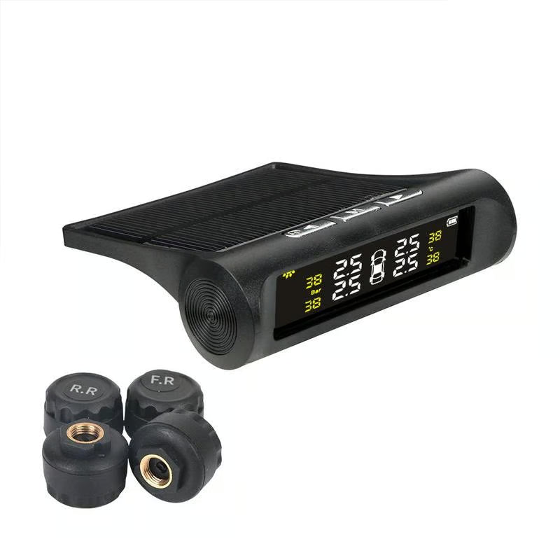 Solar Power Car Tire Pressure Monitoring Tool