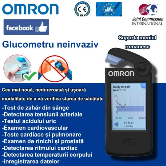 💕A brand new Omron product - a non-invasive glucometer💕