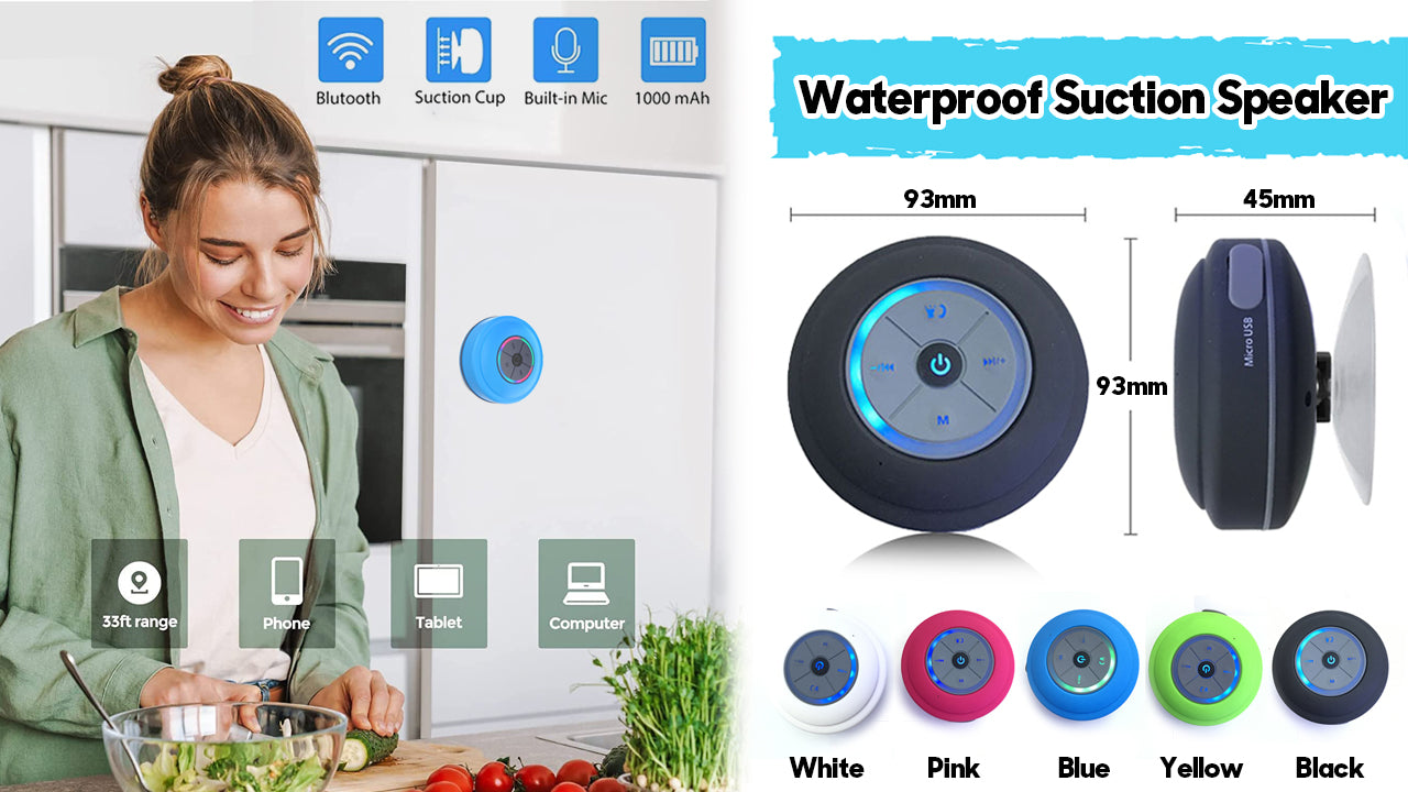 bluetooth wireless waterproof speaker