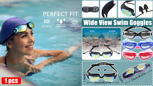 Diving goggles, 3D ergonomic eye mask, made of soft silicone.