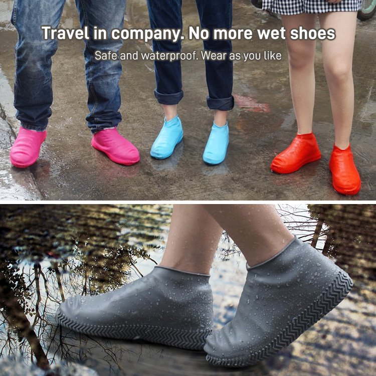 Waterproof Shoe Cover Silicone【🚚CASH ON DELIVERY + LOCAL STOCK】