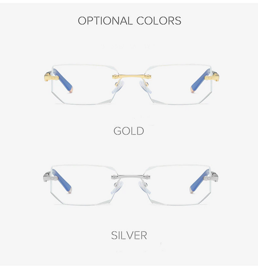 2022 NEW Rimless Reading Glasses Anti Blue Ray Lightweight Presbyopic Glasses 【HOT SALE-48%OFF🔥🔥🔥🔥🔥】