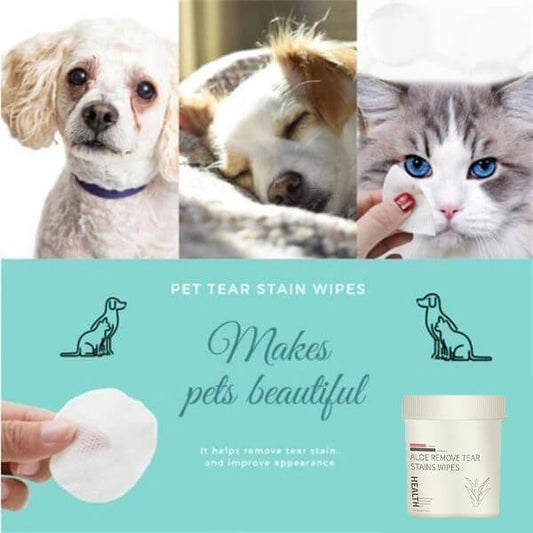 Pet Tear Stain Wipes 🔥【3 Day Delivery&Cash on delivery-HOT SALE-48%OFF🔥】