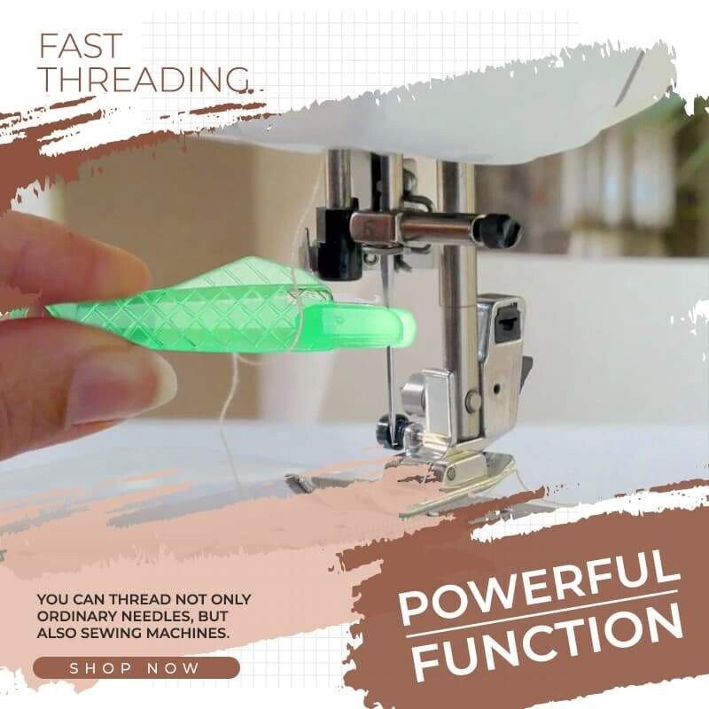 New Year Sale--Fish mouth sewing Machine Needle Threader