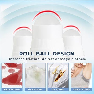 【🔥HOT SALE】Stain Remover Roller-ball Cleaner Removal Pens Portable Decontamination Pen Stain Remover Clothing Cleaning Tools