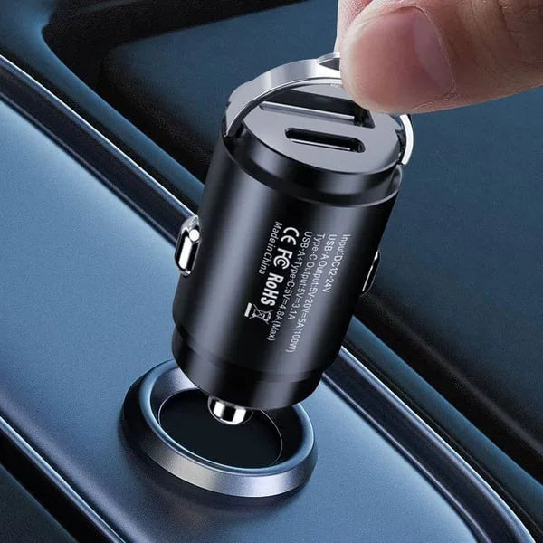 Multi Compatible 100W Fast Charging Car Charger