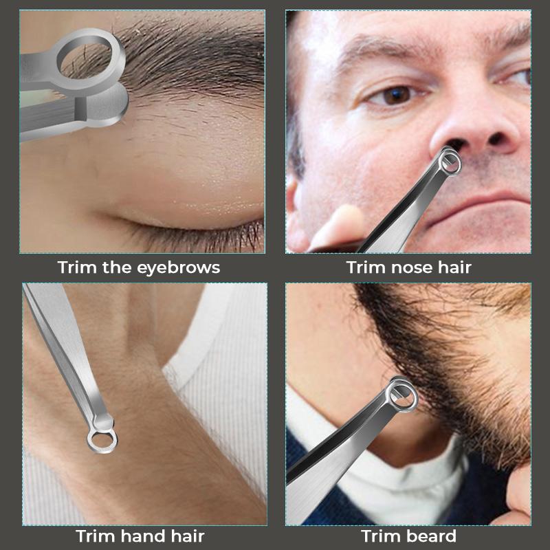 Universal Nose Hair Trimming Tweezers【😊New Year Promotion- SAVE 40% OFF😊】