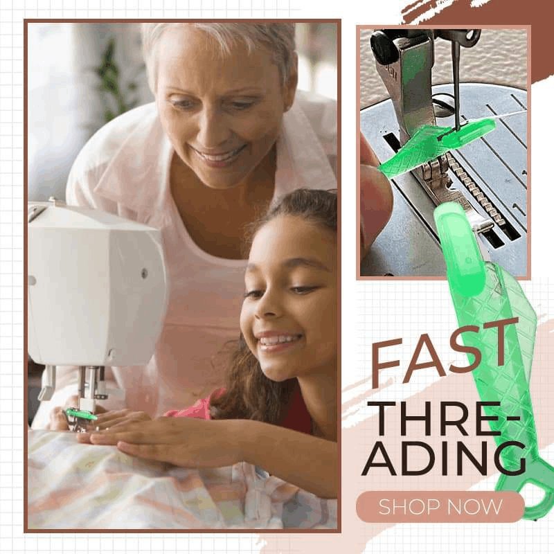 New Year Sale--Fish mouth sewing Machine Needle Threader