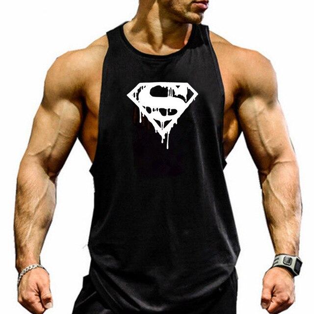 New fashion men's fitness vest